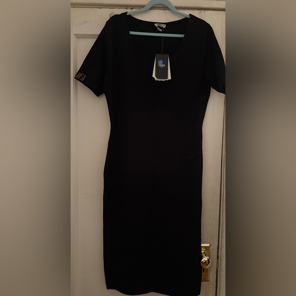 Fendi Black Mini Dress